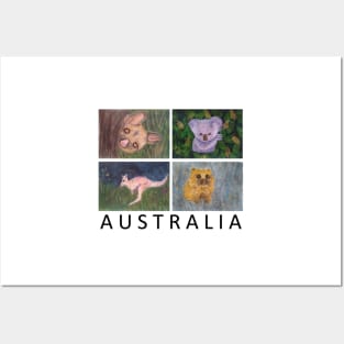 Animals of Australia Posters and Art